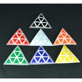 Aufkleber Pyraminx Kubekings - 1
