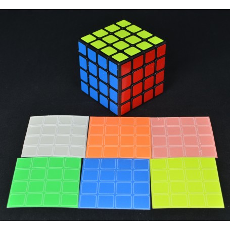 Rubik's Cube 4x4 leuchtend 6 Farben - Kubekings