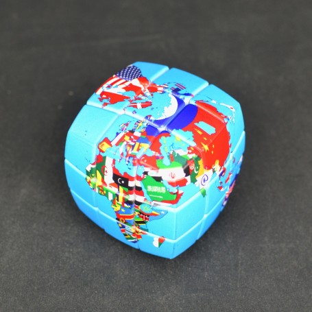 v-cube 3x3 Karte der Politischen Welt - V-Cube