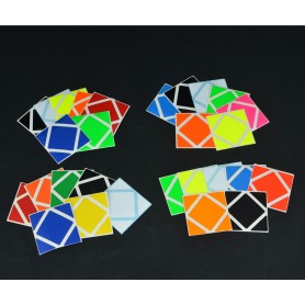 Z-Aufkleber Skewb - Kubekings