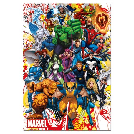 500-teiliges Marvel Heroes Educa Puzzle - Puzzles Educa