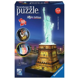 Puzzle Ravensburger Freiheitsstatue mit 3D-Licht Ravensburger - 1