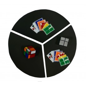 Rubik's Cube Zauberwürfel Eichhörnchen Sticker 