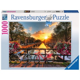 Ravensburger Puzzle Fahrräder in Amsterdam mit 1000 Teilen Ravensburger - 1