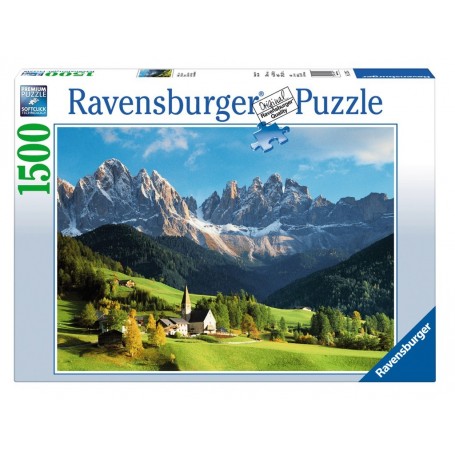 Puzzle Ravensburger 1500-teiligen Dolomiten - Ravensburger
