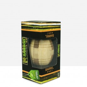 Bambus Puzzle Fass 3D - 3D Bamboo Puzzles