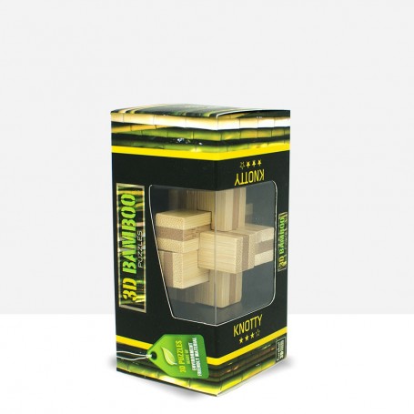 Knotty 3D Bambus Puzzle - 3D Bamboo Puzzles