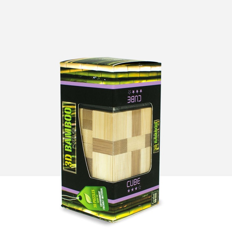 Verkauf von Knobelspiele Holz Puzzle Bambus 3D Cube