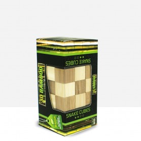 Bambus Puzzle Cube Schlange 3D - 3D Bamboo Puzzles