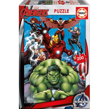 Puzzle erzieht die Avengers 200 Teile - Puzzles Educa