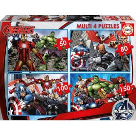 Puzzle erzieht die Multi Progressive Avengers Puzzles Educa - 1