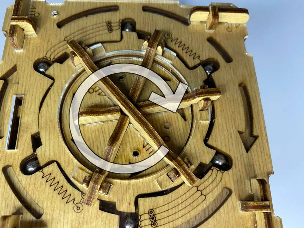 Cambridge Labyrinth – Lösung – Öffnen, ohne zu lösen