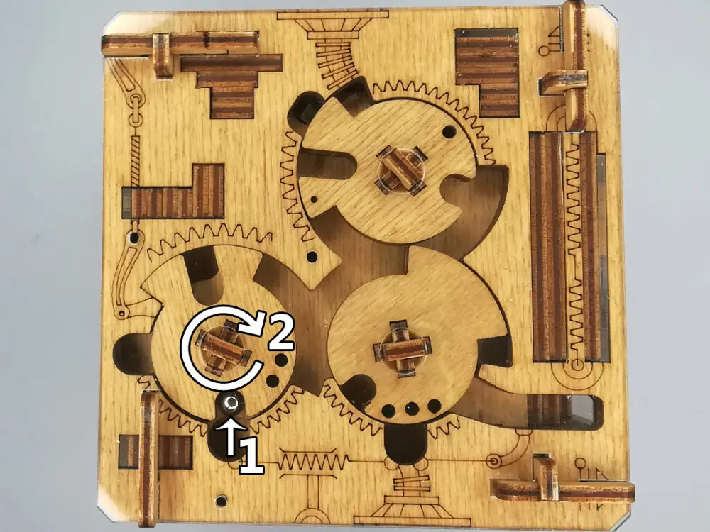 Cambridge Labyrinth – Zurücksetzen – Cluebox zurücksetzen