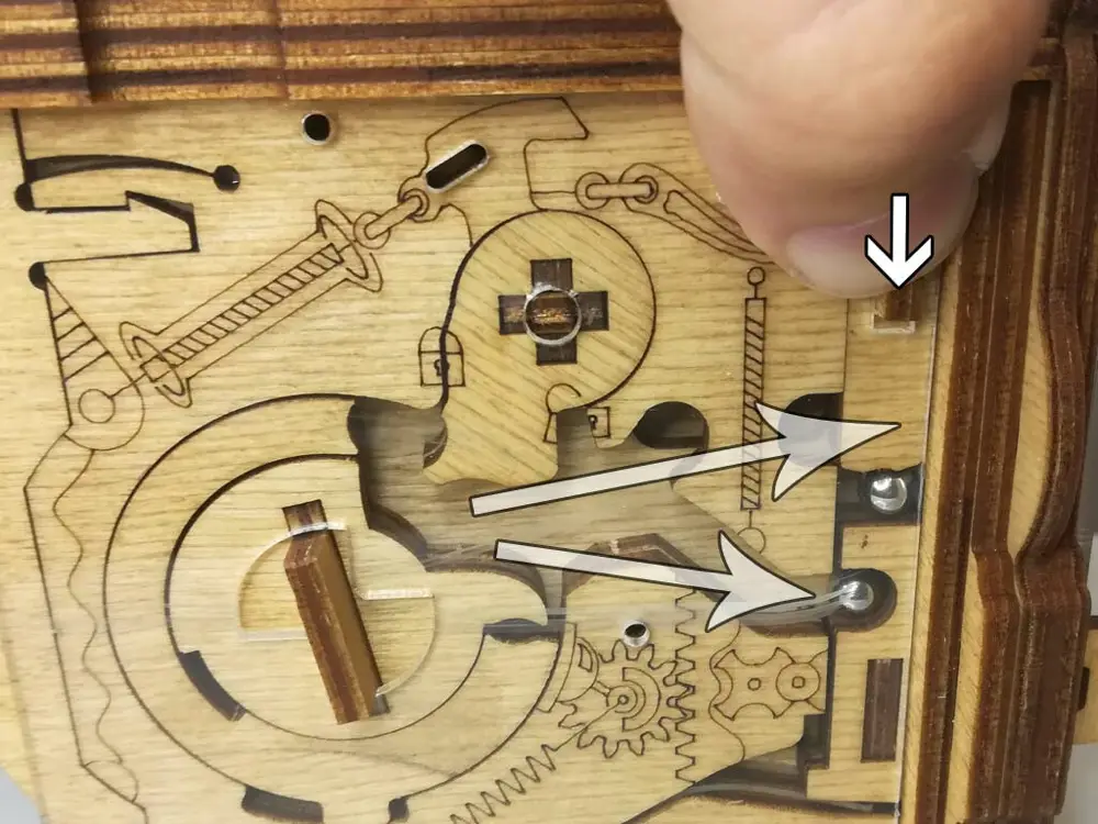 Cambridge Labyrinth – Zurücksetzen – Cluebox zurücksetzen