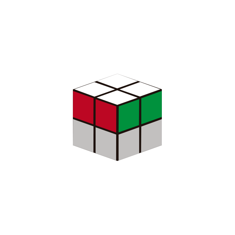 capa superior del cubo 2x2