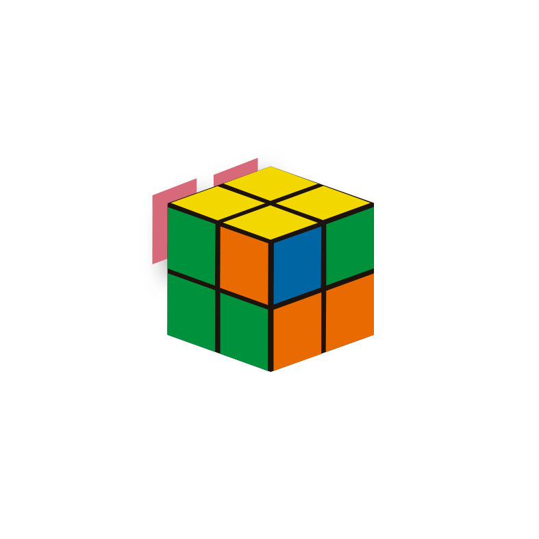 Resolución final cubo 2×2